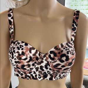 Time And Tru Animal Print Women's Bra size M (8/10)